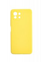 Купить Чехол-накладка для XIAOMI Mi 11 Lite SILICONE CASE NL OP закрытый желтый (20) оптом, в розницу в ОРЦ Компаньон