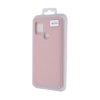 Чехол-накладка для Samsung A217F A21S SILICONE CASE NL светло-розовый (18) - фото