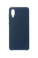 Чехол-накладка для Samsung A022G A02 SILICONE CASE NL OP темно-синий (8) - фото