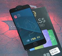 Купить Защитное стекло для iPhone 6/6S 8D MIRROR коробка синий оптом, в розницу в ОРЦ Компаньон