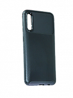 Чехол-накладка для Samsung A505F A50 BECATION BEETLES CARBON TPU ANTISHOCK черный - фото