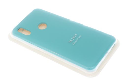 Чехол-накладка для HUAWEI Honor 8A/Y6 2019 VEGLAS SILICONE CASE закрытый бирюзовый (2) - оптовая продажа фото 2 Чехол-накладка для HUAWEI Honor 8A/Y6 2019 VEGLAS SILICONE CASE закрытый бирюзовый (2) - фото фото 2
