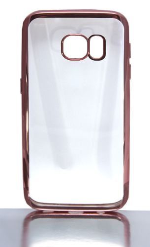 Чехол-накладка для Samsung G930 S7 РАМКА TPU розовое золото оптом, в розницу Центр Компаньон