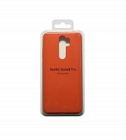 Купить Чехол-накладка для XIAOMI Redmi Note 8 Pro SILICONE CASE закрытый красный (1) оптом, в розницу в ОРЦ Компаньон