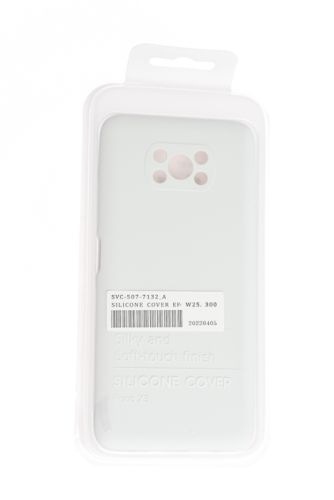 Чехол-накладка для XIAOMI Poco X3 NFC SILICONE CASE NL OP закрытый белый (9) оптом, в розницу Центр Компаньон фото 4