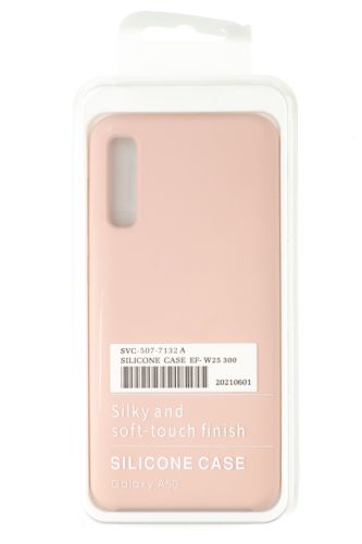 Чехол-накладка для Samsung A505F A50 SILICONE CASE OP светло-розовый (18) оптом, в розницу Центр Компаньон фото 4