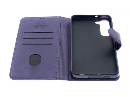 Чехол-книжка для Samsung S916B S23 Plus VEGLAS BUSINESS PLUS фиолетовый - фото фото 3