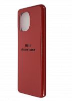 Купить Чехол-накладка для XIAOMI Mi 11 SILICONE CASE закрытый красный (1) оптом, в розницу в ОРЦ Компаньон