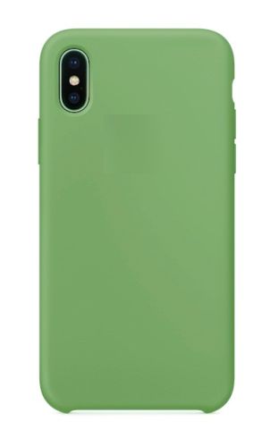 Чехол-накладка для iPhone X/XS SILICONE CASE оливковый (1), Ограниченно годен оптом, в розницу Центр Компаньон