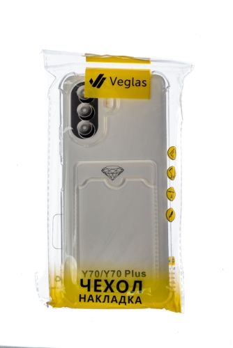 Чехол-накладка для HUAWEI Nova Y70 VEGLAS Air Pocket прозрачный оптом, в розницу Центр Компаньон фото 4