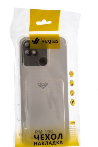 Чехол-накладка для XIAOMI Redmi 10C VEGLAS Air Pocket прозрачный оптом, в розницу Центр Компаньон фото 4