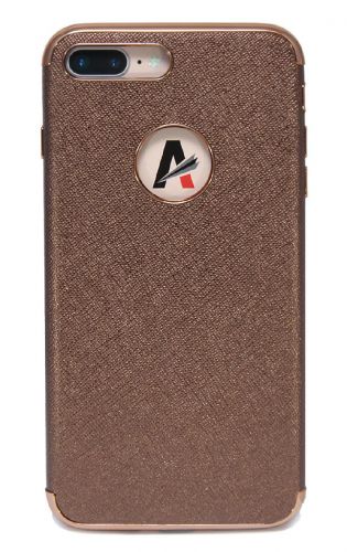 Чехол-накладка для iPhone 7/8 Plus ANYLAND TPU+Кожа бронза - оптовая продажа Чехол-накладка для iPhone 7/8 Plus ANYLAND TPU+Кожа бронза - фото