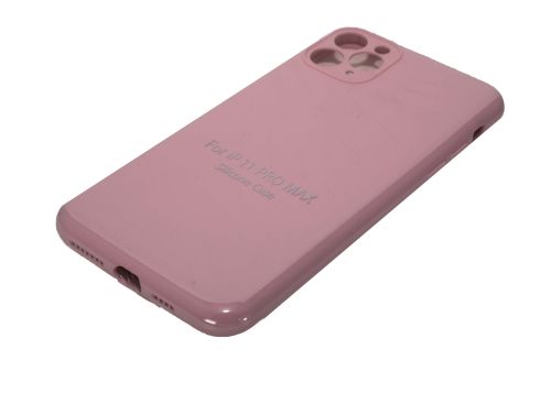 Чехол-накладка для iPhone 11 Pro Max VEGLAS SILICONE CASE NL Защита камеры розовый (6) оптом, в розницу Центр Компаньон фото 2