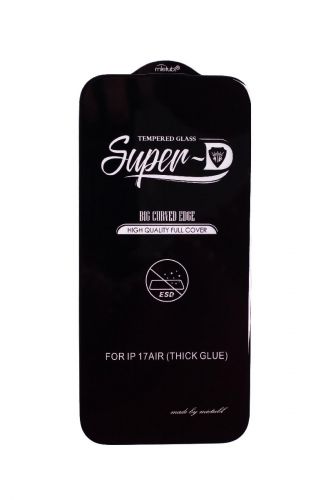 Защитное стекло для iPhone 17 Air Mietubl Super-D пакет Комплект 10шт черный - фото