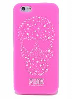 Купить Чехол-накладка для iPhone 6/6S V SECRET PINK ЧЕРЕП темн- розо оптом, в розницу в ОРЦ Компаньон