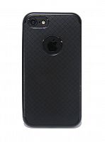 Купить Чехол-накладка для iPhone 7/8/SE GRID CASE TPU+PC черный оптом, в розницу в ОРЦ Компаньон