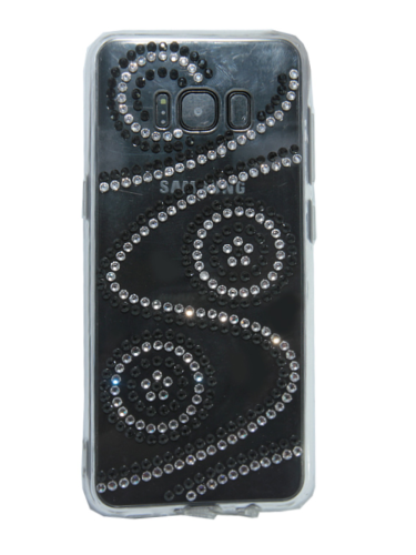 Чехол-накладка для SAMSUNG G950F S8 YOUNICOU стразы LINES PC+TPU Вид 6 оптом, в розницу Центр Компаньон