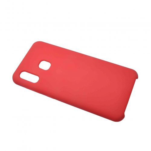 Чехол-накладка для Samsung A305F A30/A205F A20 SILICONE CASE NL OP красный (1) - оптовая продажа фото 4 Чехол-накладка для Samsung A305F A30/A205F A20 SILICONE CASE NL OP красный (1) - фото фото 4