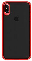 Купить Чехол-накладка для iPhone X/XS USAMS Mant красный оптом, в розницу в ОРЦ Компаньон