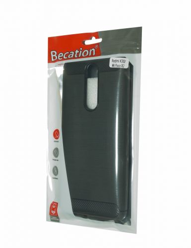 Чехол-накладка для XIAOMI Redmi K30 BECATION CARBON FIBER TPU ANTISHOCK черный - оптовая продажа фото 2 Чехол-накладка для XIAOMI Redmi K30 BECATION CARBON FIBER TPU ANTISHOCK черный - фото фото 2