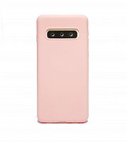 Купить Чехол-накладка для Samsung G973 S10 LATEX розовый оптом, в розницу в ОРЦ Компаньон