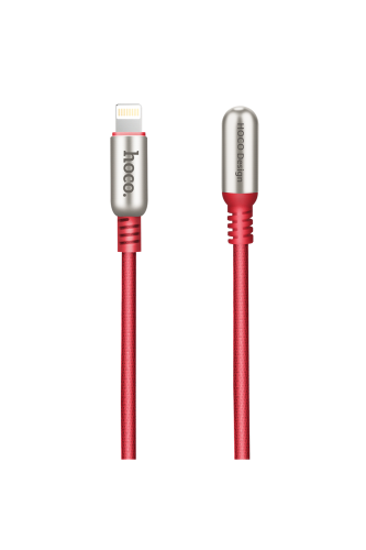 Кабель USB Lightning 8Pin HOCO U17 Capsule 1,2м красный оптом, в розницу Центр Компаньон