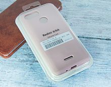 Купить Чехол-накладка для XIAOMI Redmi 6/6A SILICONE CASE закрытый светло-розовый (18) оптом, в розницу в ОРЦ Компаньон