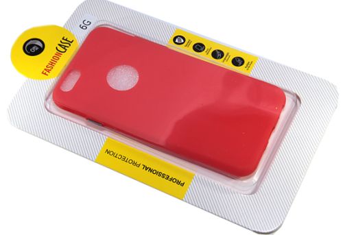Чехол-накладка для iPhone 6/6S AiMee Отверстие красный оптом, в розницу Центр Компаньон фото 2