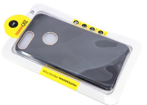 Чехол-накладка для iPhone 7/8 Plus AiMee КОЖА Золотые вставки черный оптом, в розницу Центр Компаньон фото 2
