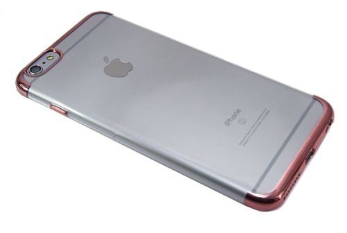 Чехол-накладка для iPhone 6/6S Plus  ELECTROPLATED TPU розовое золото оптом, в розницу Центр Компаньон фото 3