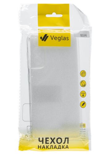 Чехол-накладка для Samsung G9900F S21 FE VEGLAS Air прозрачный оптом, в розницу Центр Компаньон фото 3