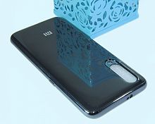 Чехол-накладка для XIAOMI Mi9 ELECTROPLATED TPU+PET черный  - фото