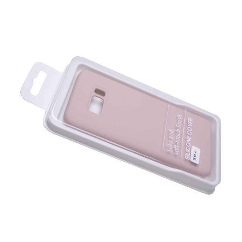Чехол-накладка для Samsung G955H S8 Plus SILICONE CASE NL OP светло-розовый оптом, в розницу Центр Компаньон фото 3
