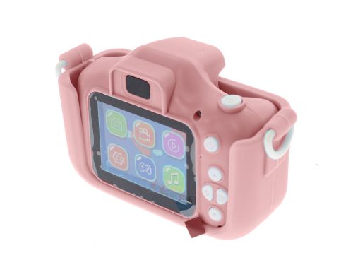 Детская игрушка фотоаппарат X2 Cosmonaut розовый оптом, в розницу Центр Компаньон фото 3