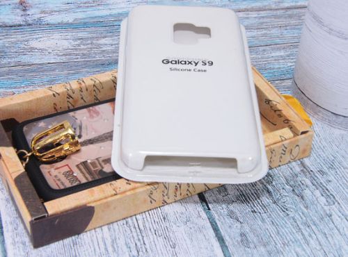 Чехол-накладка для Samsung G960F S9 SILICONE CASE белый оптом, в розницу Центр Компаньон фото 2