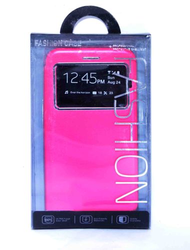 Чехол-книжка для Samsung J105 J1 mini BUSINESS ONE WINDOW розовый оптом, в розницу Центр Компаньон фото 2