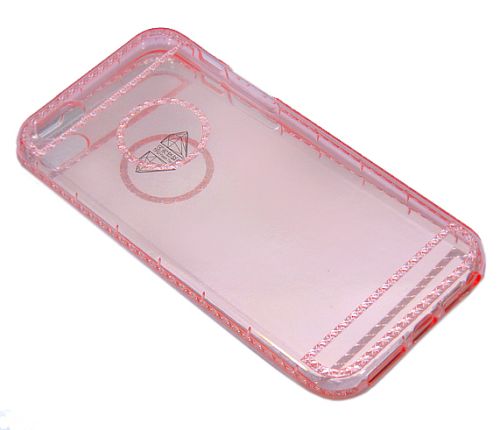 Чехол-накладка для iPhone 6/6S HOCO GLINT LEATHER PLATING TPU розовое золото оптом, в розницу Центр Компаньон фото 2