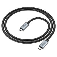 Купить Кабель TYPE-C TYPE-C HOCO US05 USB4 100W HD 1.0м черный оптом, в розницу в ОРЦ Компаньон