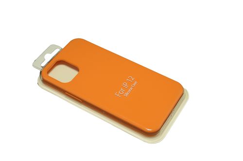 Чехол-накладка для iPhone 12 Mini VEGLAS SILICONE CASE NL закрытый персиковый (2) оптом, в розницу Центр Компаньон фото 2