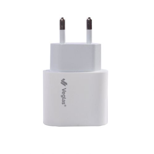 СЗУ Type-C Veglas UH25 Original series 3A PD 20W коробка белый - оптовая продажа СЗУ Type-C Veglas UH25 Original series 3A PD 20W коробка белый - фото