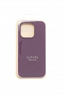 Чехол-накладка для iPhone 14 Pro VEGLAS SILICONE CASE закрытый фиолетовый (45) - фото