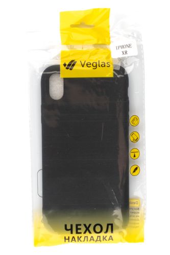 Чехол-накладка для iPhone XR VEGLAS Air Matte черный оптом, в розницу Центр Компаньон фото 2