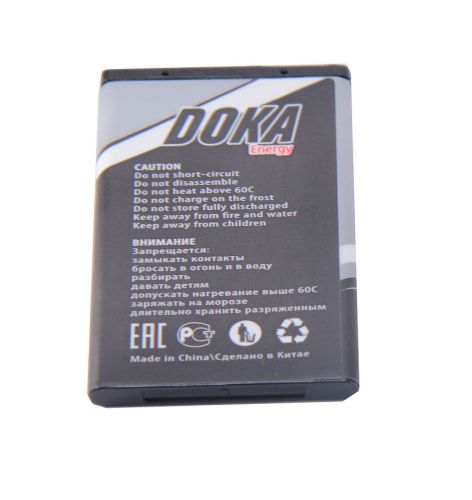 АКБ BL-4C для Nokia 6100/6260 DOKA Energy оптом, в розницу Центр Компаньон фото 3