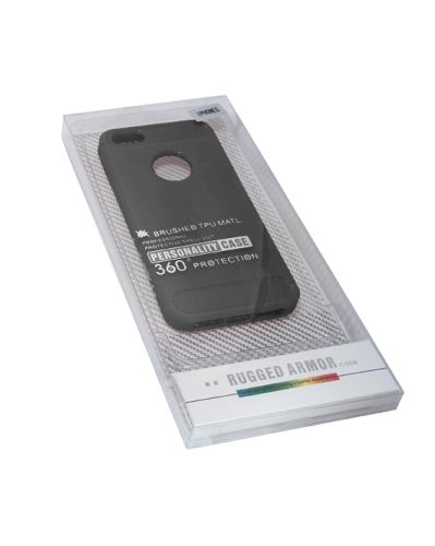 Чехол-накладка для iPhone 6/6S Plus 009508 ANTISHOCK черный оптом, в розницу Центр Компаньон фото 3