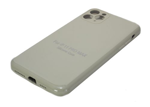 Чехол-накладка для iPhone 11 Pro Max VEGLAS SILICONE CASE NL Защита камеры кремовый (11) оптом, в розницу Центр Компаньон фото 2
