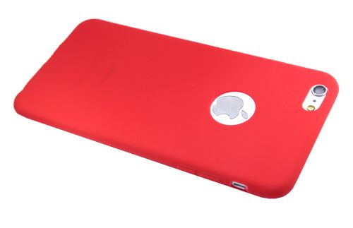 Чехол-накладка для iPhone 6/6S Plus  NEW СИЛИКОН 100% красный оптом, в розницу Центр Компаньон фото 3