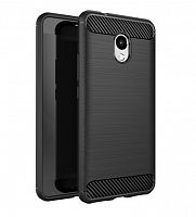 Чехол-накладка для MEIZU M5 Note 009508 ANTISHOCK черный - фото