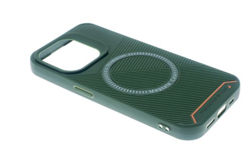 Чехол-накладка для iPhone 15 Pro GEAR4 TPU поддержка MagSafe коробка зеленый оптом, в розницу Центр Компаньон фото 2