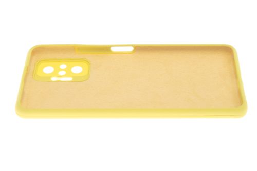 Чехол-накладка для XIAOMI Redmi Note 10 Pro SILICONE CASE OP закрытый желтый (20) оптом, в розницу Центр Компаньон фото 3