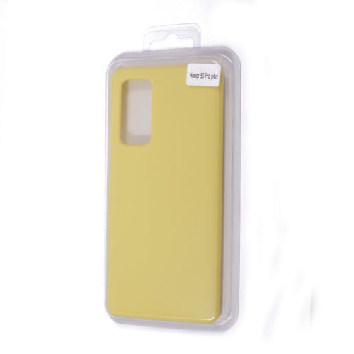 Чехол-накладка для HUAWEI Honor 30 Pro Plus SILICONE CASE NL желтый (20) - оптовая продажа Чехол-накладка для HUAWEI Honor 30 Pro Plus SILICONE CASE NL желтый (20) - фото